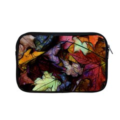 Fall Leaves Abstract Apple Macbook Pro 13  Zipper Case by bloomingvinedesign