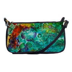 Underwater Summer Shoulder Clutch Bag by arwwearableart