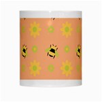 Bee A Bug Nature White Mugs Center