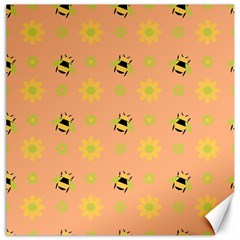 Bee A Bug Nature Canvas 20  X 20  by Nexatart