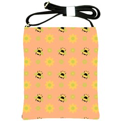 Bee A Bug Nature Shoulder Sling Bag by Nexatart