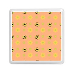 Bee A Bug Nature Memory Card Reader (square) by Nexatart