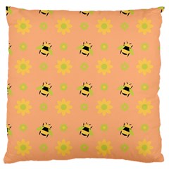 Bee A Bug Nature Standard Flano Cushion Case (one Side) by Nexatart