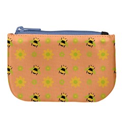 Bee A Bug Nature Large Coin Purse by Nexatart