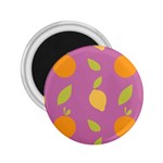 Seamlessly Pattern Fruits Fruit 2.25  Magnets Front