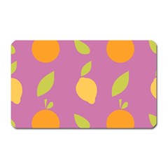 Seamlessly Pattern Fruits Fruit Magnet (rectangular) by Nexatart