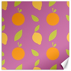 Seamlessly Pattern Fruits Fruit Canvas 12  X 12  by Nexatart