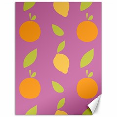 Seamlessly Pattern Fruits Fruit Canvas 12  X 16  by Nexatart