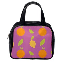 Seamlessly Pattern Fruits Fruit Classic Handbag (one Side)