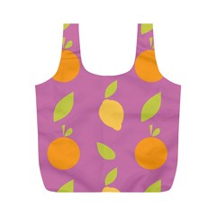 Seamlessly Pattern Fruits Fruit Full Print Recycle Bag (m) by Nexatart