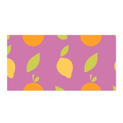 Seamlessly Pattern Fruits Fruit Satin Wrap by Nexatart