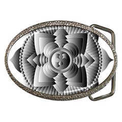 Lotus Mandala Flower Floral Belt Buckles by Nexatart