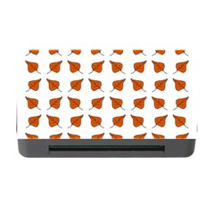 Pattern Fallen Leaves Autumn Memory Card Reader with CF