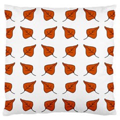 Pattern Fallen Leaves Autumn Large Cushion Case (One Side)