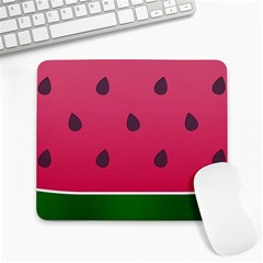 Watermelon Fruit Summer Red Fresh Large Mousepads by Nexatart