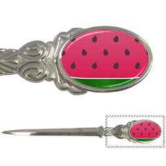 Watermelon Fruit Summer Red Fresh Letter Opener by Nexatart