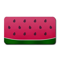 Watermelon Fruit Summer Red Fresh Medium Bar Mats by Nexatart