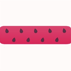 Watermelon Fruit Summer Red Fresh Large Bar Mats by Nexatart