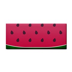 Watermelon Fruit Summer Red Fresh Hand Towel by Nexatart