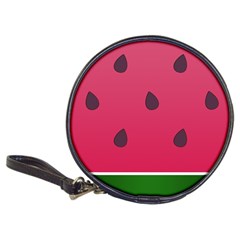 Watermelon Fruit Summer Red Fresh Classic 20-cd Wallets by Nexatart