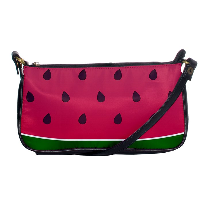 Watermelon Fruit Summer Red Fresh Shoulder Clutch Bag