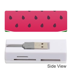 Watermelon Fruit Summer Red Fresh Memory Card Reader (stick) by Nexatart