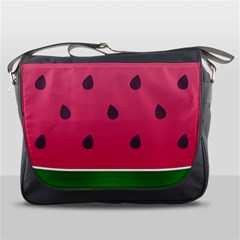 Watermelon Fruit Summer Red Fresh Messenger Bag