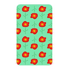 Flowers Pattern Ornament Template Memory Card Reader (rectangular) by Nexatart