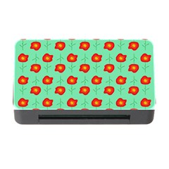 Flowers Pattern Ornament Template Memory Card Reader With Cf by Nexatart