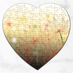 Flower Summer S Nature Plant Jigsaw Puzzle (heart) by Nexatart