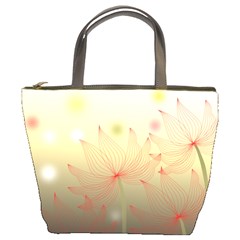 Flower Summer S Nature Plant Bucket Bag by Nexatart