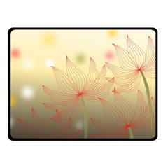 Flower Summer S Nature Plant Fleece Blanket (small) by Nexatart