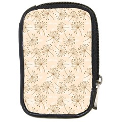 Dandelion Rose Rosa Flower Compact Camera Leather Case by Nexatart