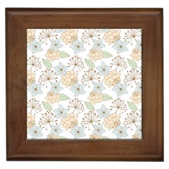 Dandelion Colors Nature Flower Framed Tiles