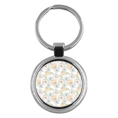 Dandelion Colors Nature Flower Key Chains (Round) 