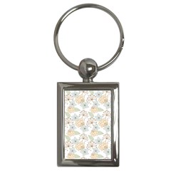 Dandelion Colors Nature Flower Key Chains (Rectangle) 