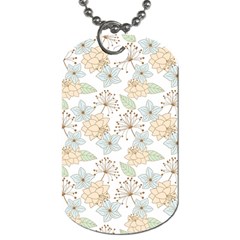 Dandelion Colors Nature Flower Dog Tag (Two Sides)