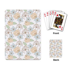 Dandelion Colors Nature Flower Playing Cards Single Design