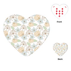 Dandelion Colors Nature Flower Playing Cards (Heart)