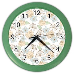 Dandelion Colors Nature Flower Color Wall Clock