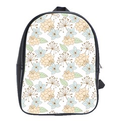 Dandelion Colors Nature Flower School Bag (Large)