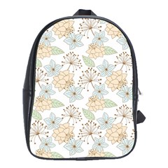 Dandelion Colors Nature Flower School Bag (XL)