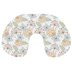 Dandelion Colors Nature Flower Travel Neck Pillows