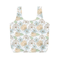 Dandelion Colors Nature Flower Full Print Recycle Bag (M)