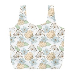 Dandelion Colors Nature Flower Full Print Recycle Bag (L)