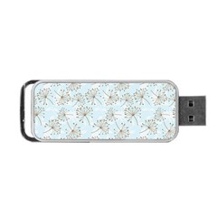 Tooth Of Lion Dandelion Portable Usb Flash (one Side) by Nexatart