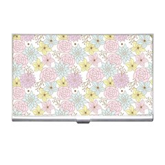 Dandelion Colors Flower Nature Business Card Holder by Nexatart