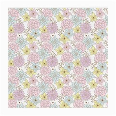 Dandelion Colors Flower Nature Medium Glasses Cloth (2-side) by Nexatart