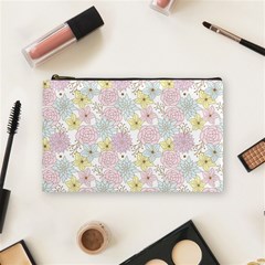 Dandelion Colors Flower Nature Cosmetic Bag (medium) by Nexatart