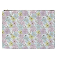 Dandelion Colors Flower Nature Cosmetic Bag (xxl) by Nexatart